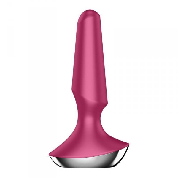 Satisfyer Plug - Vibrator ilicious 2 Berry - plug wibrujący (różowy)