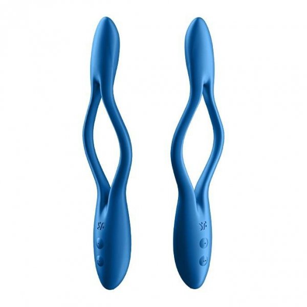 Satisfyer Elastic Game multi vibrator -  wielofunkcyjny wibrator (ciemny niebieski)