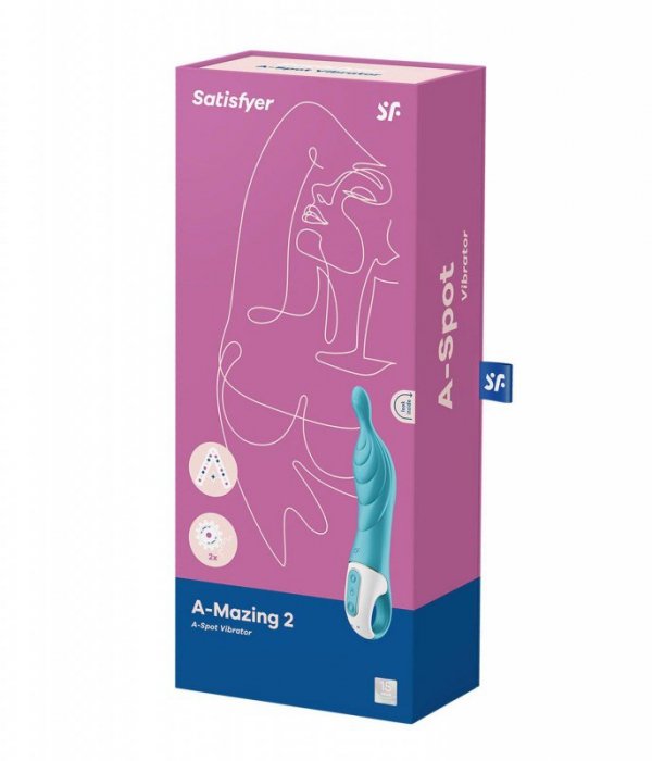Satisfyer A-Mazing 2 turquoise - wibrator (turkusowy)
