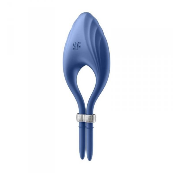 Satisfyer Pierścień-Duelist Ring Vibrator (Blue) - pierścień na penisa (niebieski)