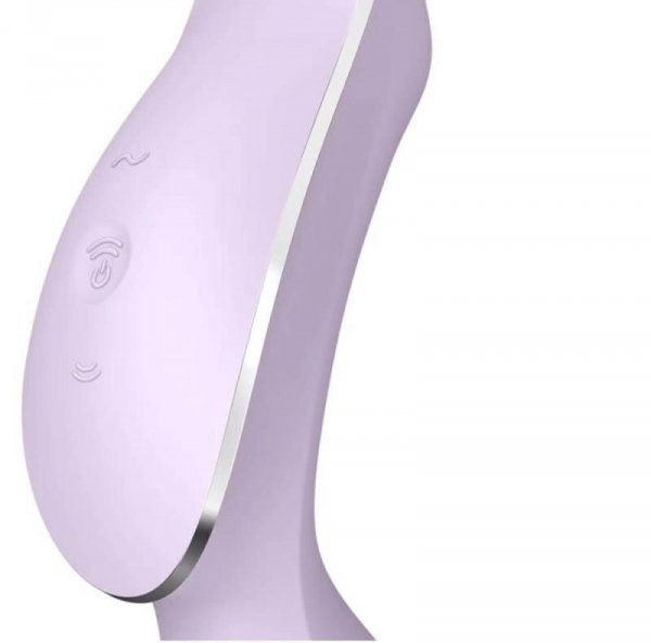 Satisfyer Curvy Trinity 2 violet - wielofunkcyjny wibrator (fioletowy)