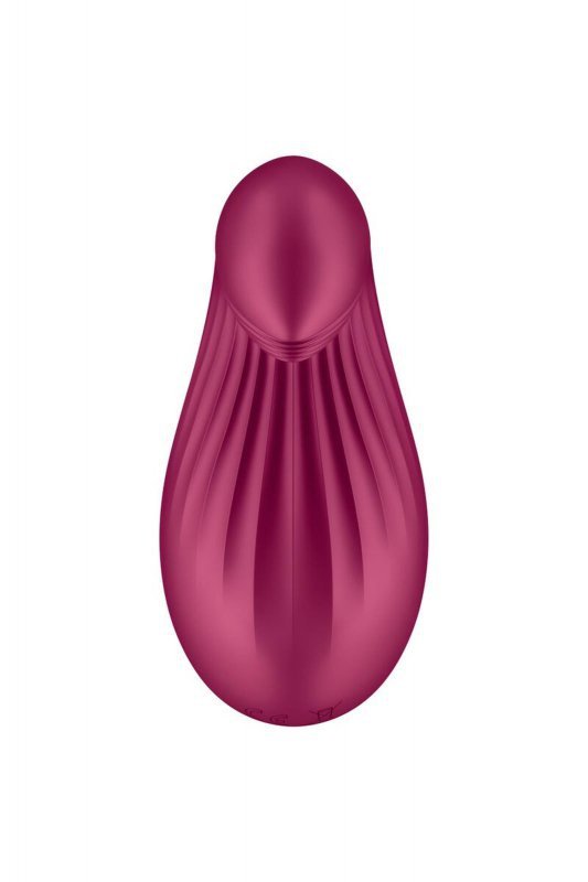 Satisfyer Dipping Delight berry - masażer łechtaczki (czerwony)