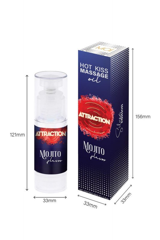 MASSAGE OIL ATTRACTION MOJITO BALM 50 ML