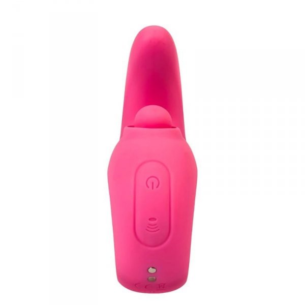 Tapping & vibrating clitoral stimulator