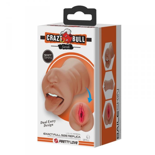 SARAH, Premium Dual-Channel Male masturbator