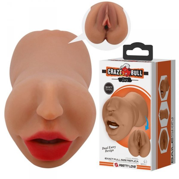 ZOEY, Premium Dual-Channel Male masturbator