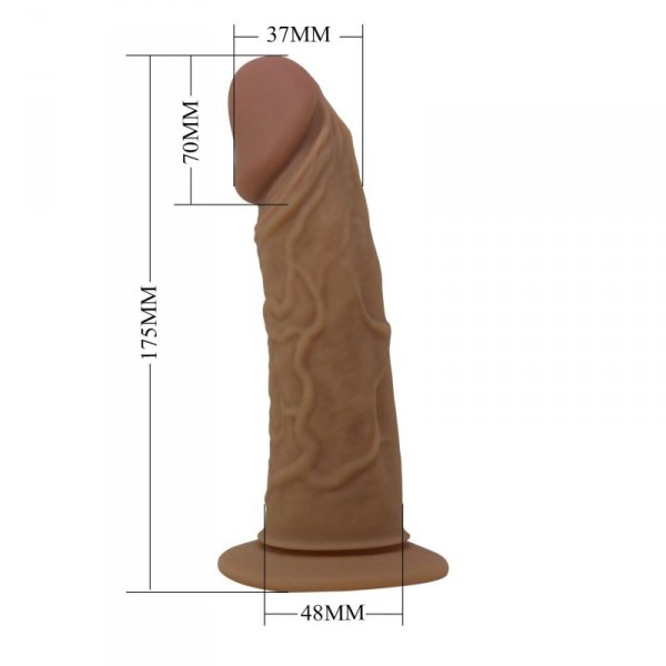 PRETTY LOVE - HARNESS BRIEFS- Houston Strap-On 6,8&#039;&#039; Dildo