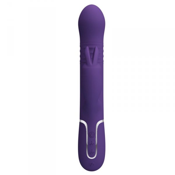 PRETTY LOVE - Coale dark Purple, 7 vibration functions 4 rotation functions 4 thrusting settings