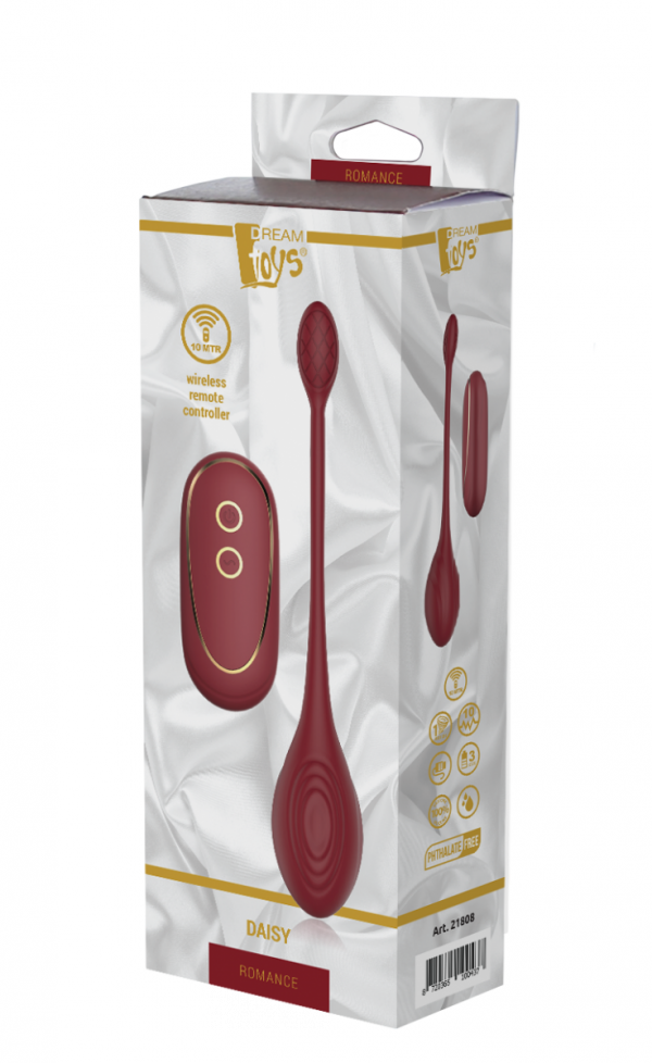 Dream Toys Romance Daisy - wibrujące jajko z pilotem
