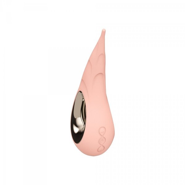 Lelo Dot Cruise Clitoral Pinpoint Vibrator Peach Plese - masażer łechtaczki (brzoskwiniowy)