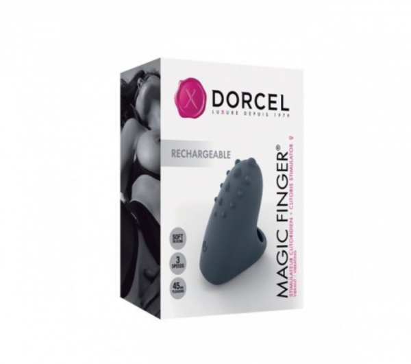 MARC DORCEL Magic Finger Rechargeable - masażer łechtaczki (czarny)