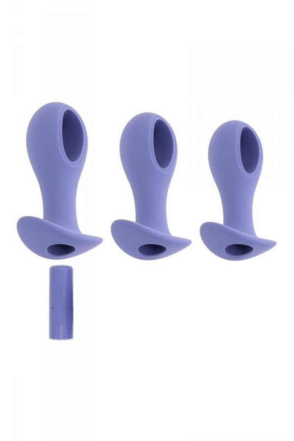 Evolved Hole Punch Plug Set - zestaw korków analnych (fioletowy)