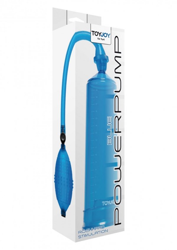 ToyJoy Pressure Pleasure Pump - pompka do powiększania penisa (niebieski)