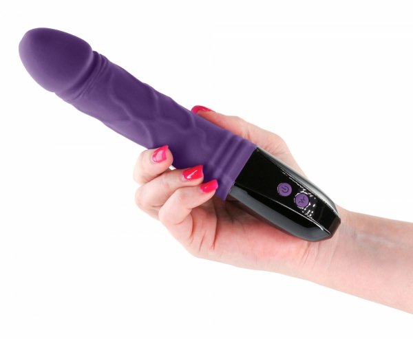 Ns Novelties Electrica Purple - dildo wibrujące (fioletowy)