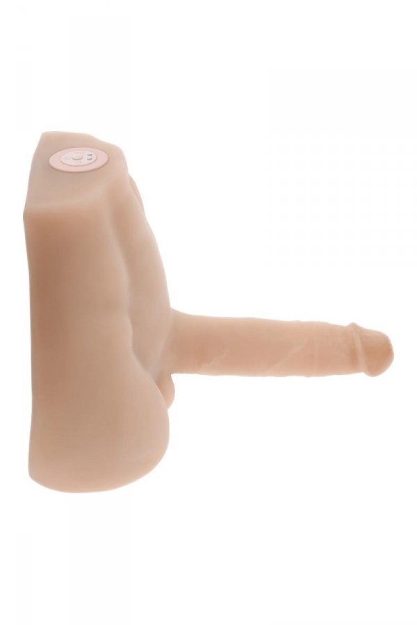 Evolved Torso Easy Rider light - dildo/pulsator (cielisty)