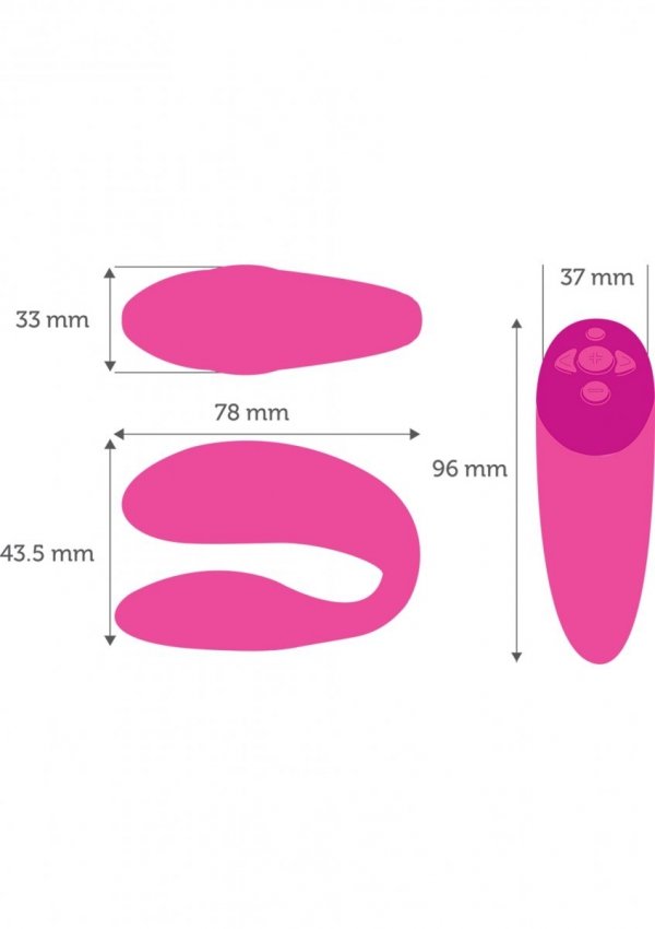 We-Vibe Chorus - wibrator dla par (fioletowy)