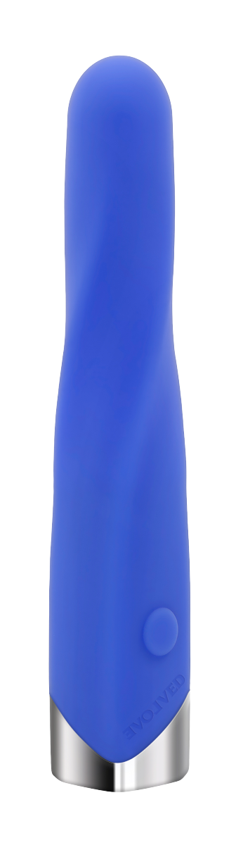 Evolved Twisted Temptation -  mini wibrator (niebieski)