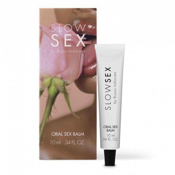 Bijoux Indiscrets Slow Sex Oral Sex Balm - balsam do ust do sexu oralnego