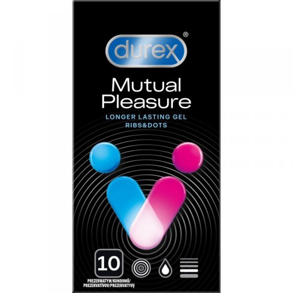 Durex Performance Intense - Prezerwatywy stymulujące/ opóźniające wytrysk (1op./10szt.)