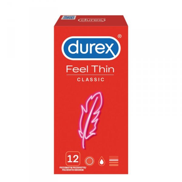 Durex Feel Thin Classic 12 szt.