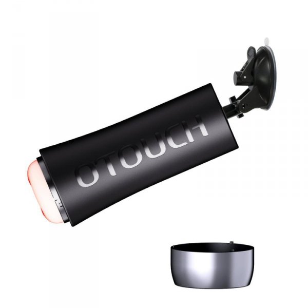 OTOUCH Inscup 2 - masturbator analny z wibracjami (czarny)
