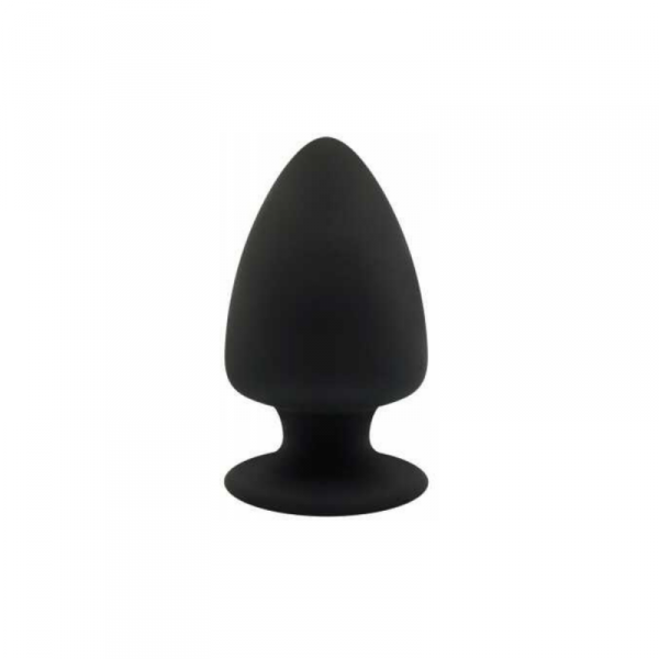 Silexd Korek Analny Plug Model 1 M 11 cm Black - korek analny (czarny)