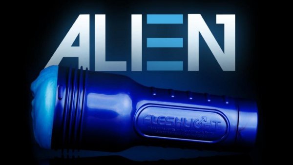 Fleshlight masturbator Freaks Alien Blue Metallic - masturbator (kosmiczny)