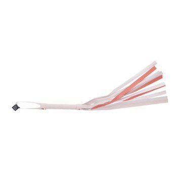 Sportsheets S&amp;M Peaches ‘n CreaMe Stripe Flogger Cream &amp; Orange  (pudrowy róż)