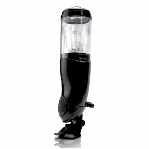 Pipedream PDX Extreme Mega-Bator Ass Black/ Clear - masturbator (czarny/transparentny)