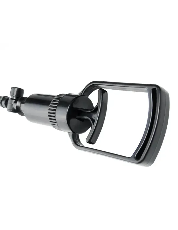 Pump Worx Pompka do Penisa Accu-Meter Power Pump Clear - pompka (czarny)
