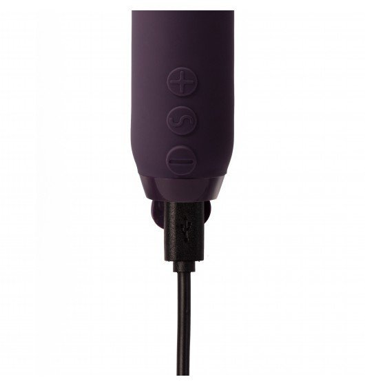 Je Joue Duet Bullet Purple - wibrujący pocisk (czarny)
