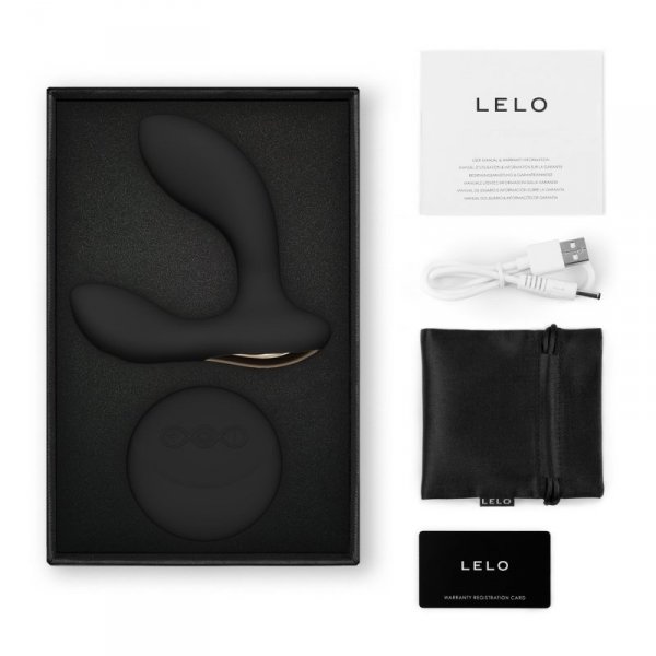Lelo Hugo 2 Remote Black – Masażer Prostaty na pilota (czarny)