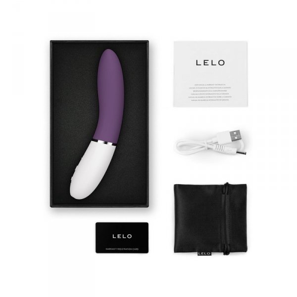 Lelo wibrator punku G Liv 3 Plum - wibrator (plum)