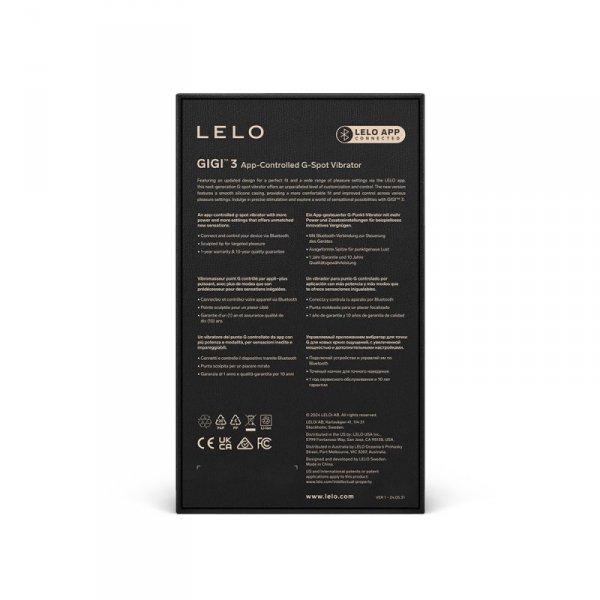 Lelo wibrator punktu G Gigi 3 Powder Blue - wibrator (pudrowy niebieski)