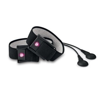 Mystim Charming Chuck - opaski przewodzące do elektrostymulacji (czarny)