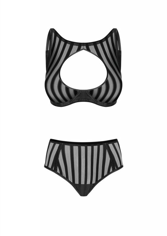 Noir handmade Petitenoir Komplet bielizny M (czarny)