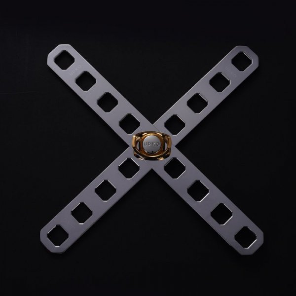 Upko &quot;THE REMOULDED&quot; Combinable Nine-piece Bondage Set - zestaw do BDSM (czarny)
