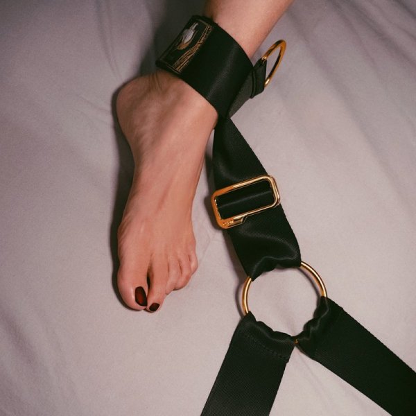 Upko Bed Restraint Strap - zestaw pasów do krepowania (czarny)