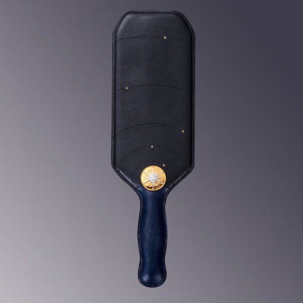 Upko Black Label Collection Paddle - skórzana packa do BDSM (czarny)