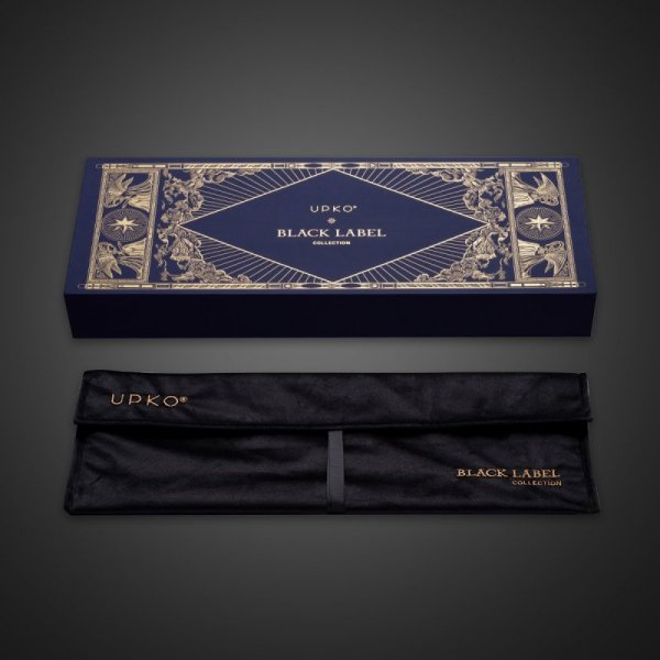 Upko Black Label Collection Paddle - skórzana packa do BDSM (czarny)