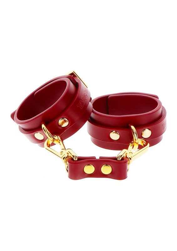 Taboom Wrist Cuffs Red - kajdanki na nadgarstki (czerwony)
