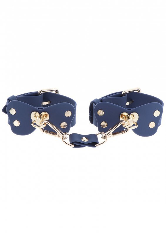 Taboom kajdanki na kostki Silicone Ankle Cuff Set - kajdanki (czarny)