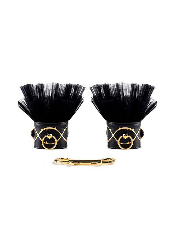 Zalo &amp; Upko Luxurious &amp; Romantic Bondage Play Kit - zestaw akcesoriów (czarny)