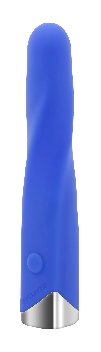 Evolved Twisted Temptation -  mini wibrator (niebieski)
