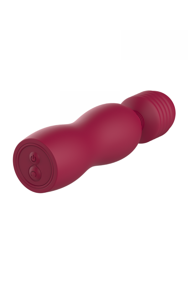Dream Toys Glam Travel Wand - masażer ciała (czerwony)