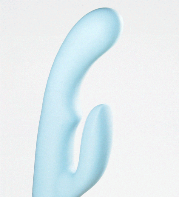 FEMMEFUNN BALAI LIGHT BLUE - wibrator króliczek (niebieski)