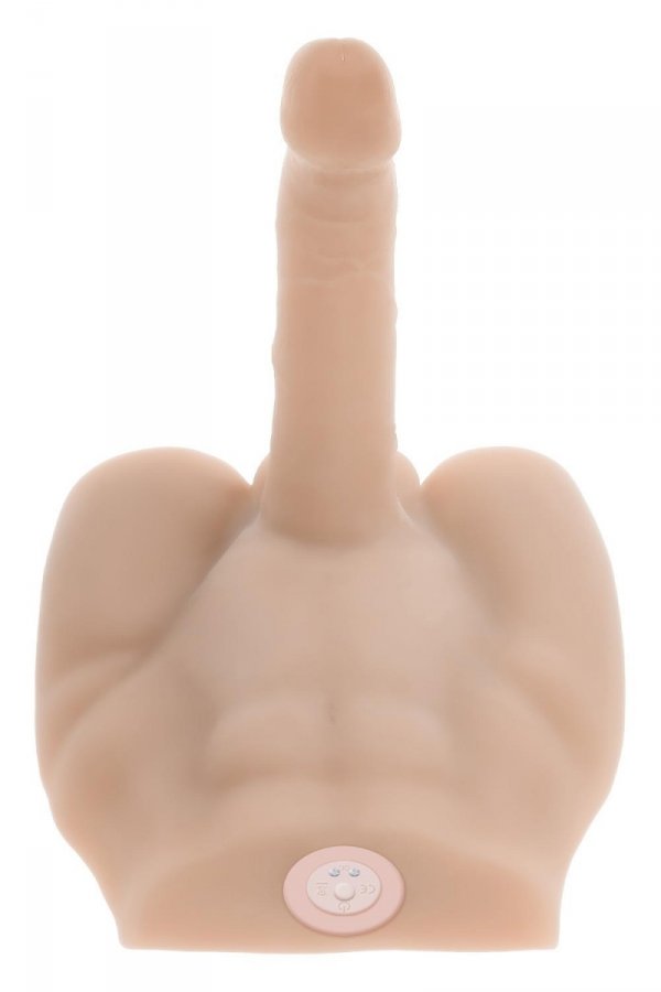 Evolved Torso Easy Rider light - dildo/pulsator (cielisty)