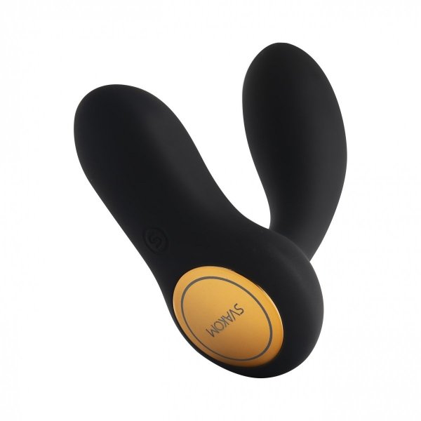 Svakom Connexion Series Vick Neo App Controlled - wibrujący masażer prostaty z aplikacją (czarny)