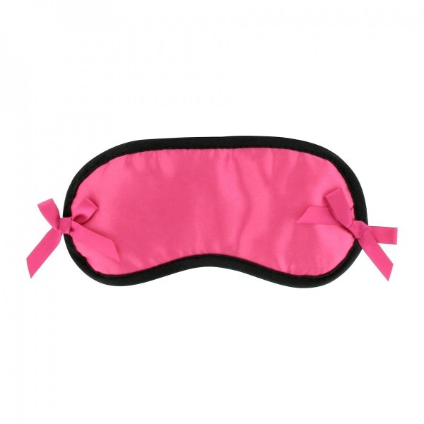 LoversPremium Tease Me Gift Set Pink - zestaw akcesoriów (opaska + pierścień + wibrator / różowy)