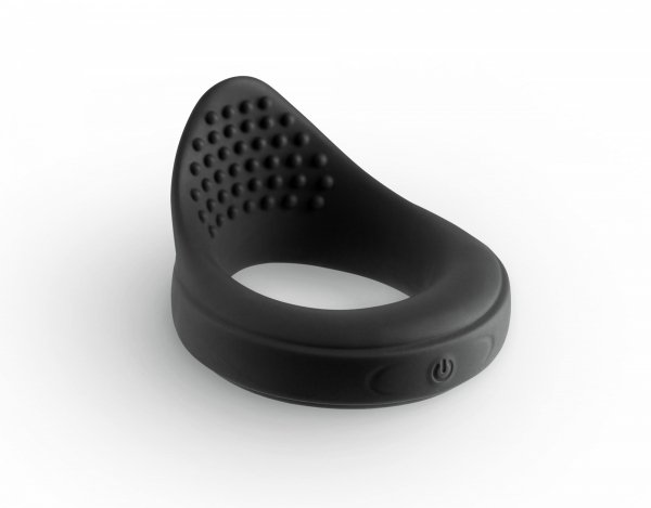 NS Novelties Slider Black - pierścień na penisa (czarny)